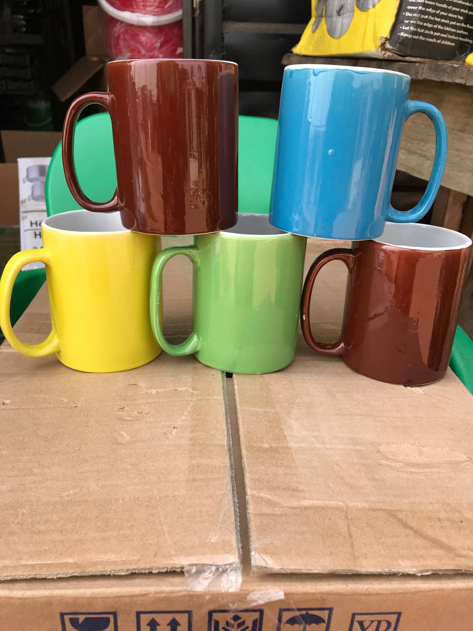 IMG_0094 Colorful ceramic mug - Image 1