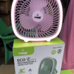 Iwin 8 inches desktop fan with light