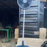 Iwin fan with pole