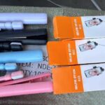 Selfie stick with light