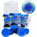 Blue toilet cleaner