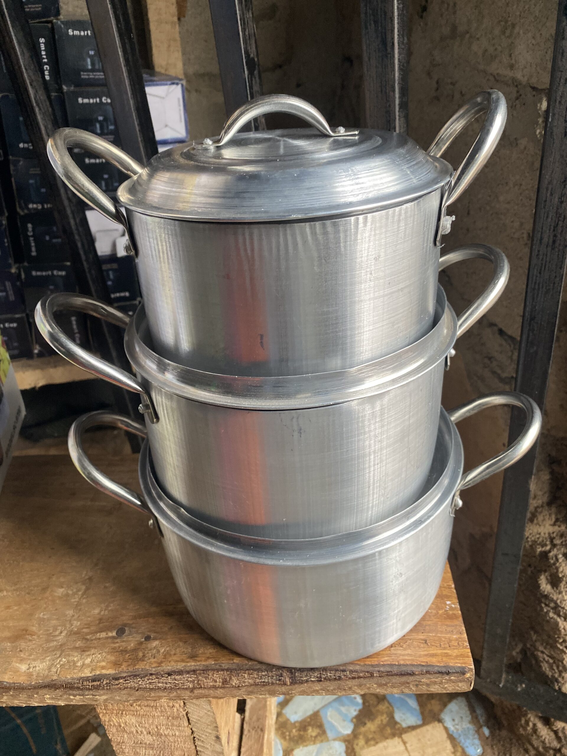 IMG_2290 3set aluminum pot - Image 1