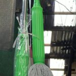 Green twist mop