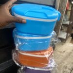 Plastic food flask