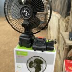 Sx rechargeable 2 batteries fan