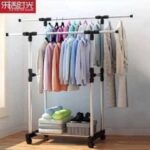 Double pole hanger